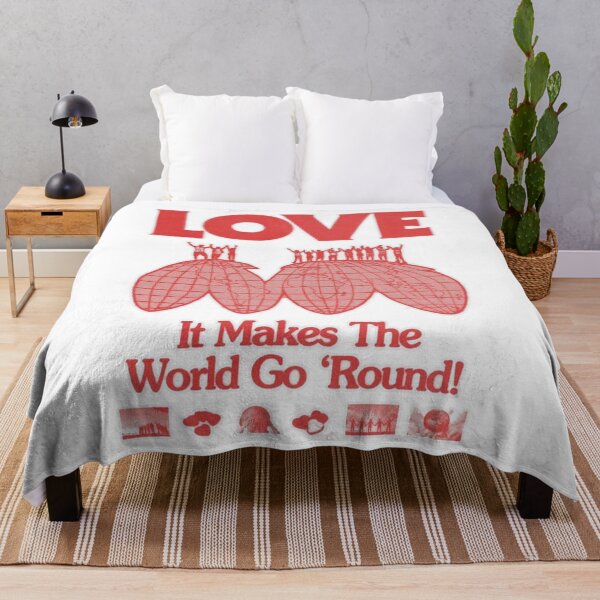 Item preview, Love It Makes The World Go Round designed and sold by ILIASSART.