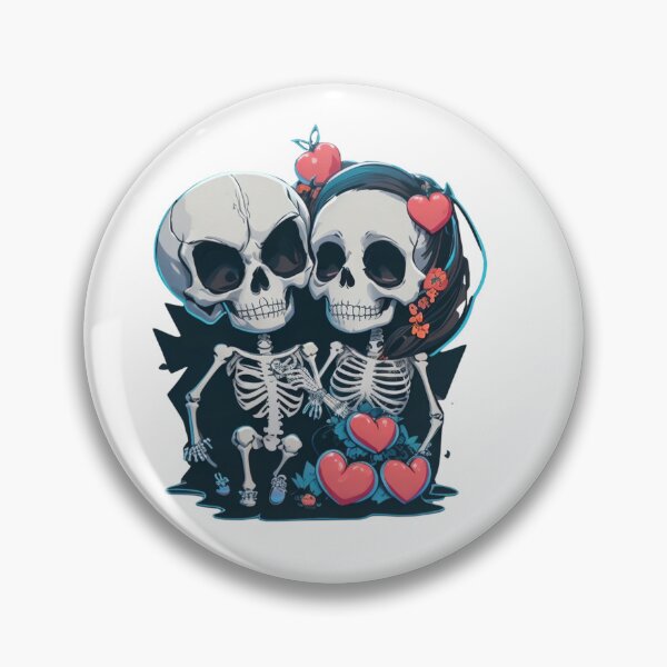 Item preview, Skeleton lovers  designed and sold by Gigglyvibes.