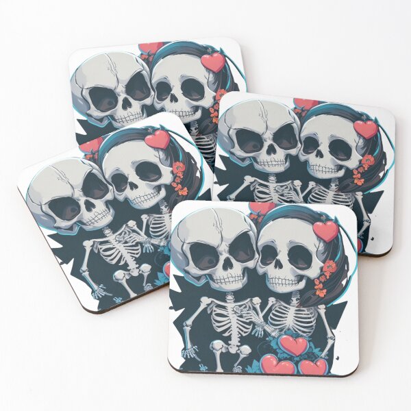 Item preview, Skeleton lovers  designed and sold by Gigglyvibes.