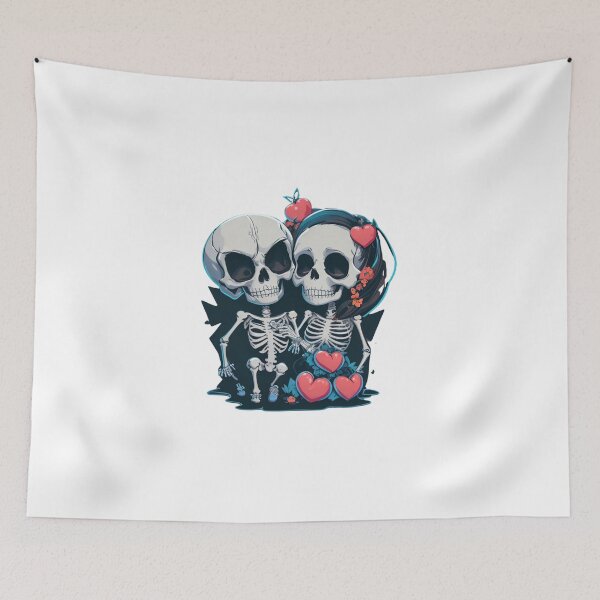 Item preview, Skeleton lovers  designed and sold by Gigglyvibes.