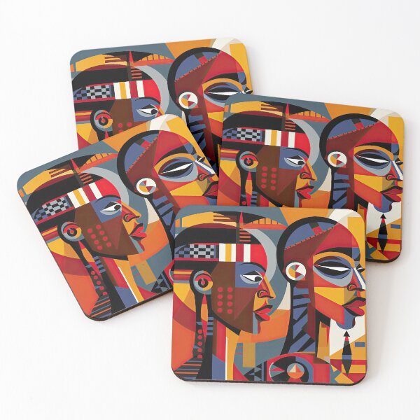 Artikelvorschau, African Tribe Bauhaus Design entworfen und verkauft von ArtificialGenes.