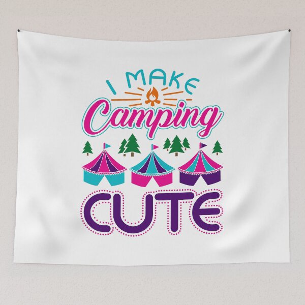 Item preview, Glamping Gifts Women Funny - I Make Camping Cute designed and sold by jaygo.