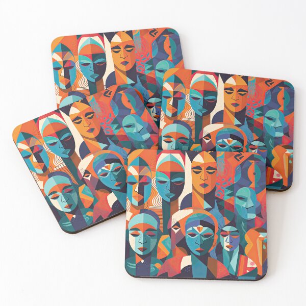 Artikelvorschau, African Tribe Bauhaus Design entworfen und verkauft von ArtificialGenes.