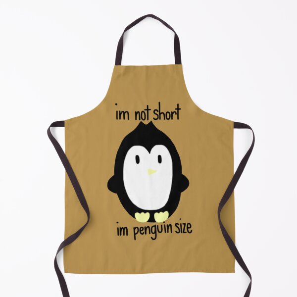Item preview, I'm not short, I'm penguin size designed and sold by MeepisMeep.
