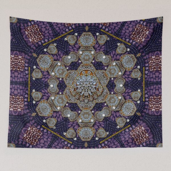 Item preview, flowers of diamonds in harmony and structures of love designed and sold by Pepita Selles.