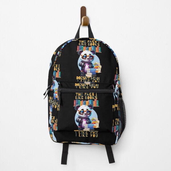 Item preview, a cute panda who loves books designed and sold by Animal world designs.