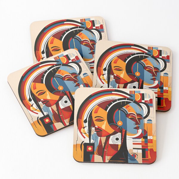 Artikelvorschau, African Tribe Bauhaus Design entworfen und verkauft von ArtificialGenes.