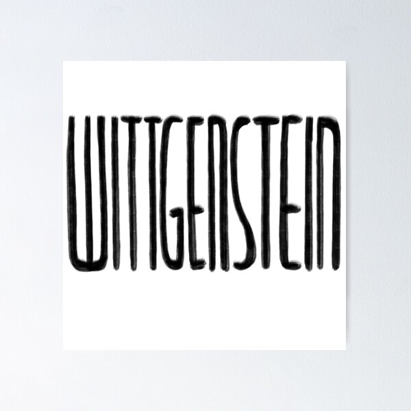 Item preview, Wittgenstein designed and sold by badlydrawnbabe.