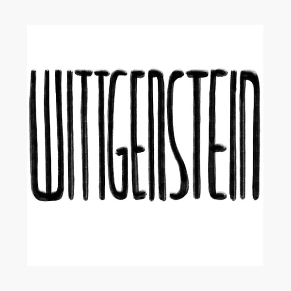 Item preview, Wittgenstein designed and sold by badlydrawnbabe.
