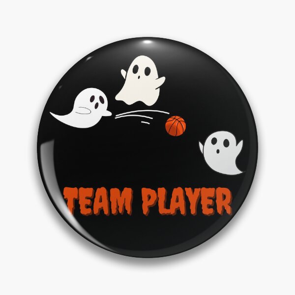 Item preview, Basketball Halloween Ghost Funny Team Player designed and sold by Davidpama.