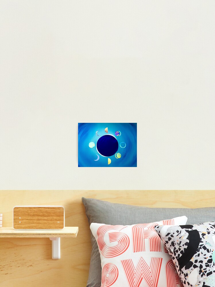 Thumbnail 1 of 3, Photographic Print, Moon Phases designed and sold by Stirly.