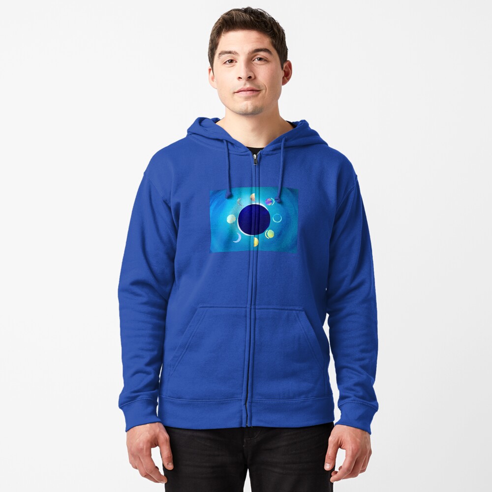 Item preview, Zipped Hoodie designed and sold by Stirly.