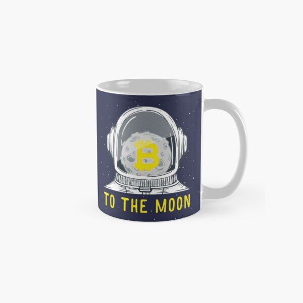 Bitcoin To The Moon Classic Mug