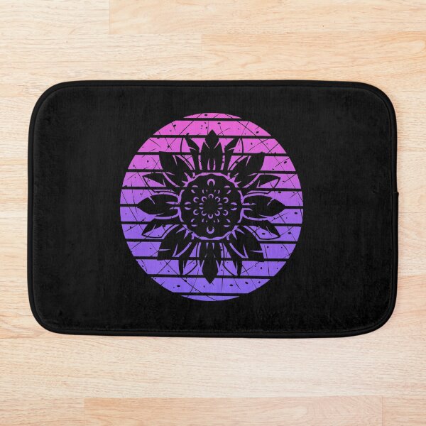 Item preview, Colourful Sunflower Circle Purple Fade designed and sold by The-Vault.