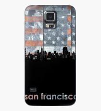 San francisco skyline flag Case/Skin for Samsung Galaxy