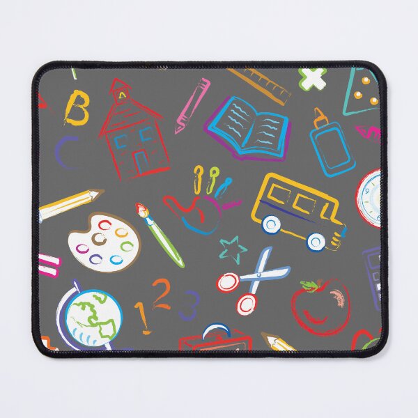 Item preview, school elements patterns designed and sold by obinsuma.