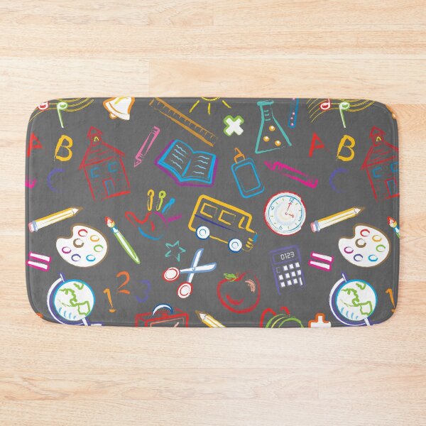 Item preview, school elements patterns designed and sold by obinsuma.