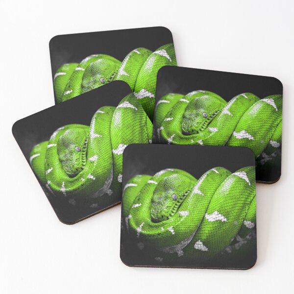 Item preview, Green Tree Viper designed and sold by TaguArtsy.