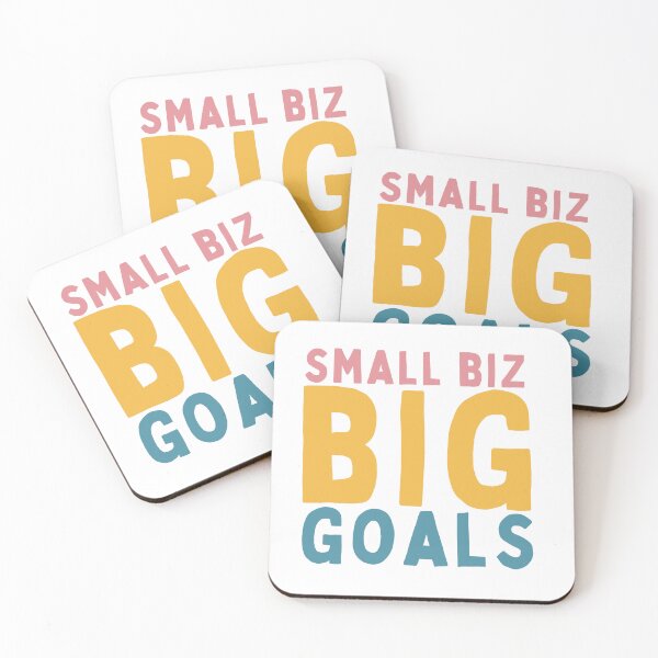 Item preview, Small Biz Big Goals designed and sold by Socialtraction.