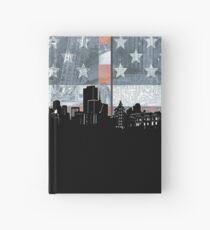 San francisco skyline flag Hardcover Journal
