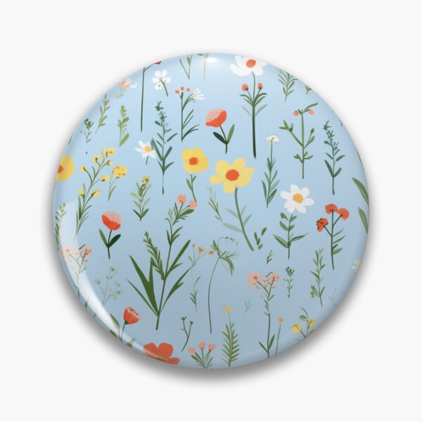 Item preview, Baby Tiny Wild Flower Pattern Pastel Minimalistic Pattern designed and sold by Wiseass.