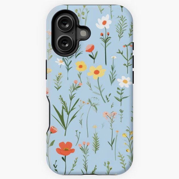 Item preview, Baby Tiny Wild Flower Pattern Pastel Minimalistic Pattern designed and sold by Wiseass.