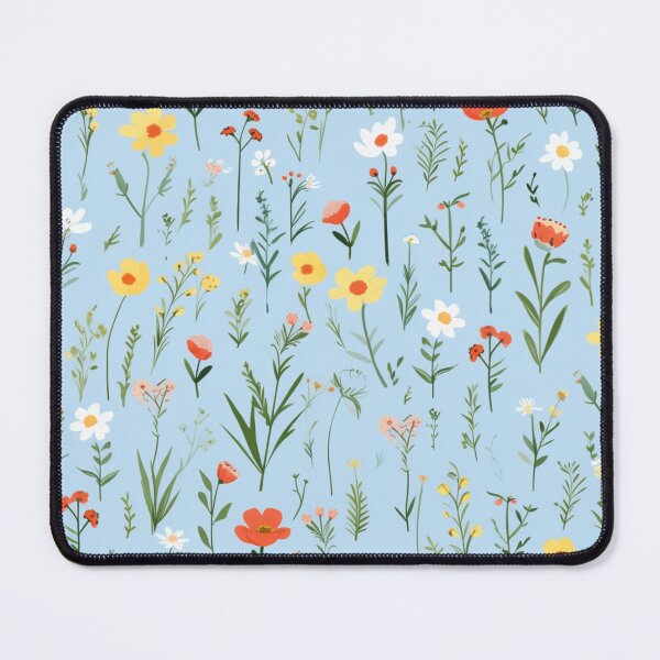 Item preview, Baby Tiny Wild Flower Pattern Pastel Minimalistic Pattern designed and sold by Wiseass.