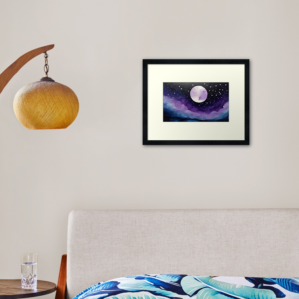 Item preview, Framed Art Print designed and sold by Astrofruechtle.
