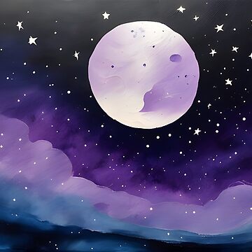 Artwork thumbnail, Moonlit night by Astrofruechtle