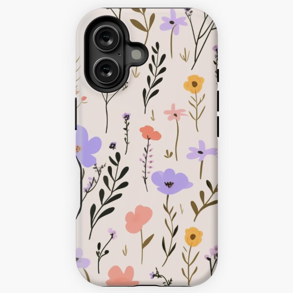 Item preview, Baby Tiny Wild Flower Pattern Pastel Minimalistic Pattern designed and sold by Wiseass.