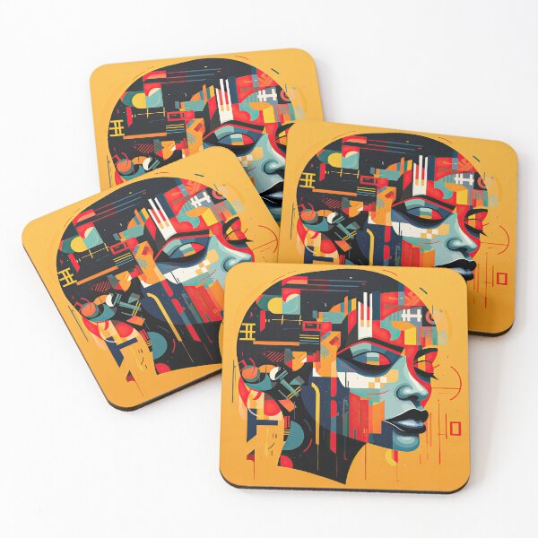Artikelvorschau, African Tribe Bauhaus Design entworfen und verkauft von ArtificialGenes.