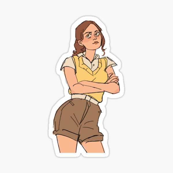 “JACKIE TAYLOR” Sticker for Sale by dykedolly | Redbubble