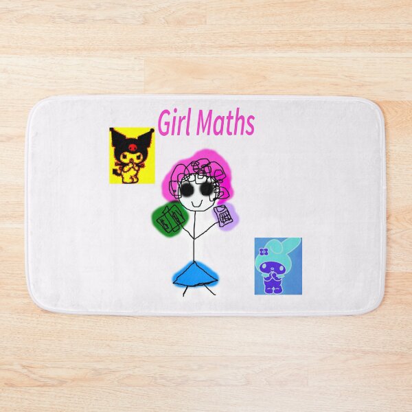 Item preview, Girl Maths designed and sold by Mizu1997.