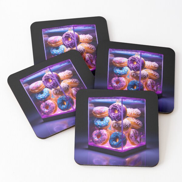 Item preview, Blacklight Donuts designed and sold by TornadoVibes.