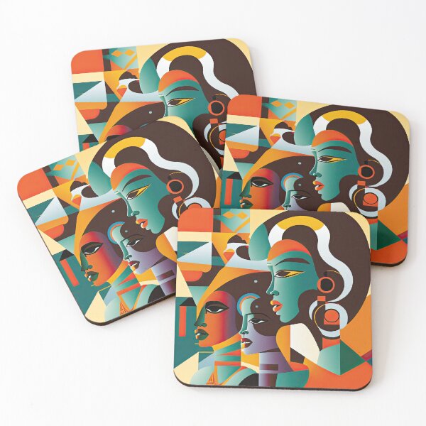 Artikelvorschau, African Tribe Bauhaus Design entworfen und verkauft von ArtificialGenes.