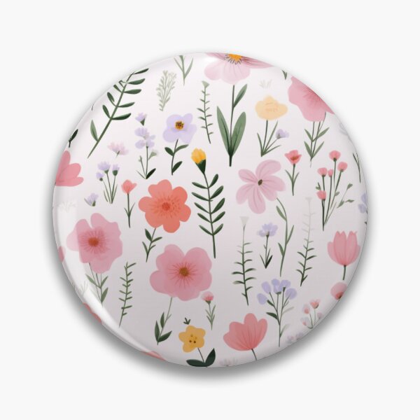 Item preview, Baby Tiny Wild Flower Pattern Pastel Minimalistic Pattern designed and sold by Wiseass.