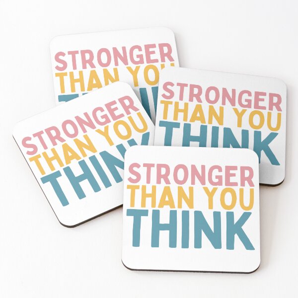 Item preview, Stronger Than You Think designed and sold by Socialtraction.
