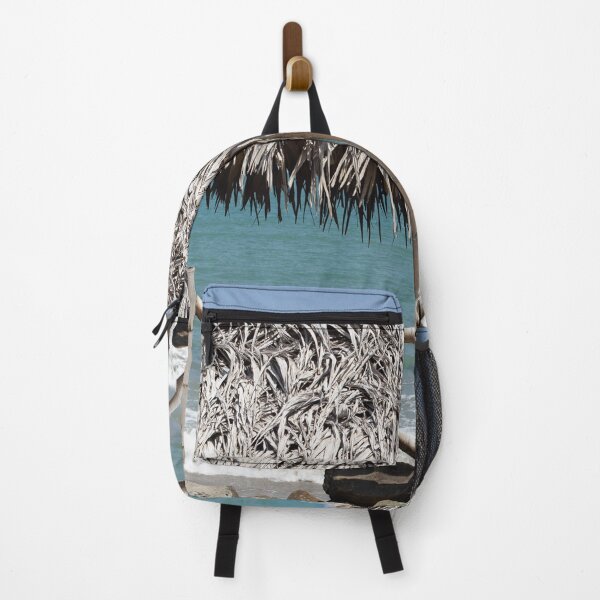 Item preview, Thatched roof on a beach designed and sold by grsphotography.