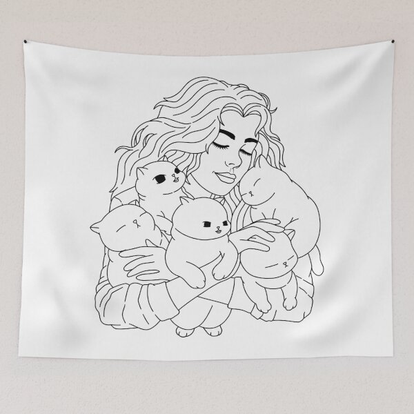 Item preview, Cat Mom Minimalist designed and sold by Kimprut.