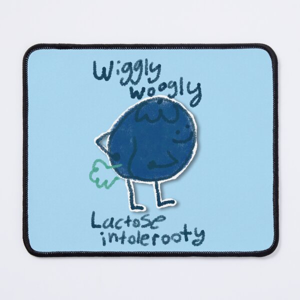 Item preview, Wiggly Woogly Lactose Intolerooty designed and sold by Meowmallow.