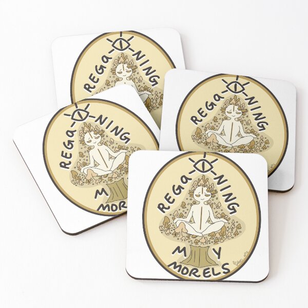 Item preview, Regaining My Morels - Sticker  designed and sold by daes-arts.