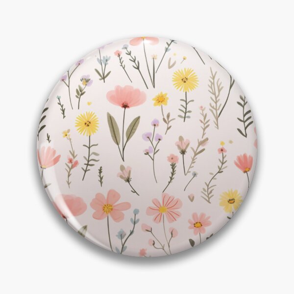 Item preview, Baby Tiny Wild Flower Pattern Pastel Minimalistic Pattern designed and sold by Wiseass.