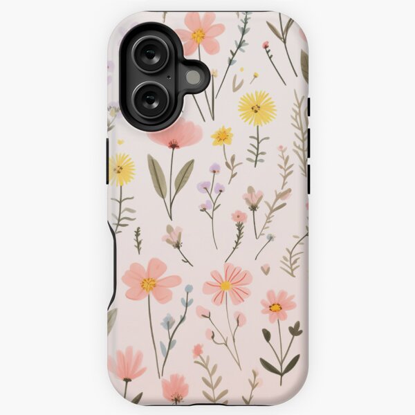 Item preview, Baby Tiny Wild Flower Pattern Pastel Minimalistic Pattern designed and sold by Wiseass.