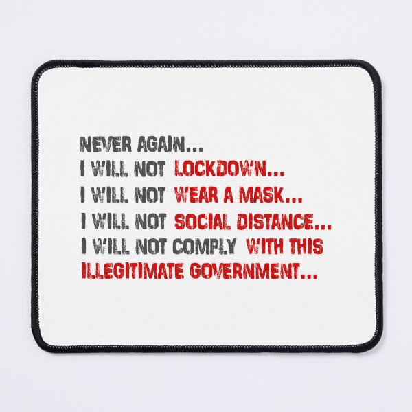 Item preview, Never Again... I will not comply designed and sold by pengtees2023.