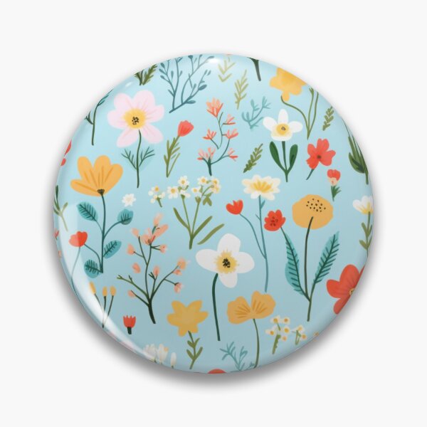 Item preview, Baby Tiny Wild Flower Pattern Pastel Minimalistic Pattern designed and sold by Wiseass.