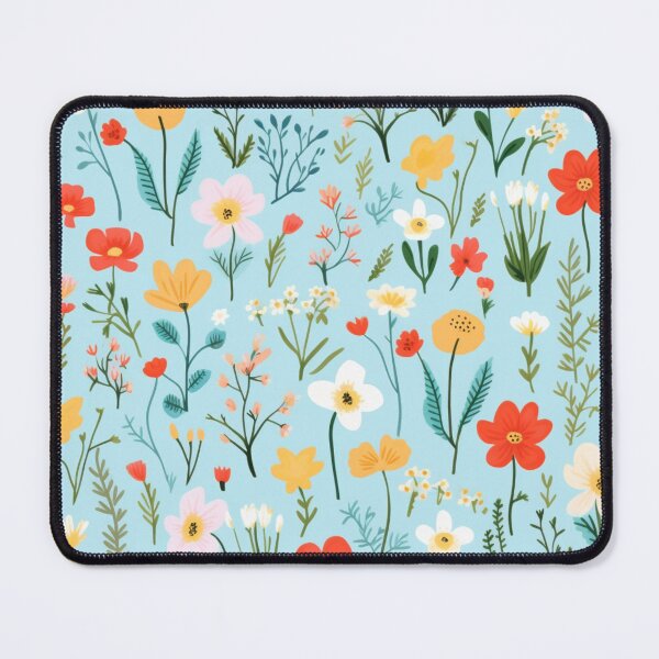 Item preview, Baby Tiny Wild Flower Pattern Pastel Minimalistic Pattern designed and sold by WA Designs.