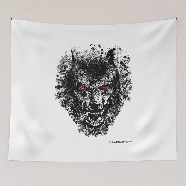 Item preview, THE WOLFS OF LIFE designed and sold by OL KOOT DESIGNS.