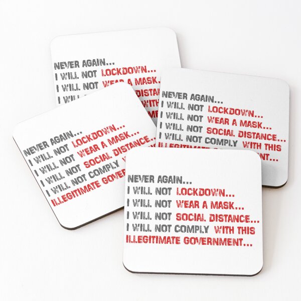 Item preview, Never Again... I will not comply designed and sold by pengtees2023.