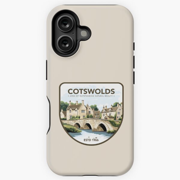 Item preview, Cotswolds Area of Outstanding Natural Beauty (AONB) United Kingdom - Sticker Series Digital Art | WanderUpNorthCo. designed and sold by WanderUpNorth.