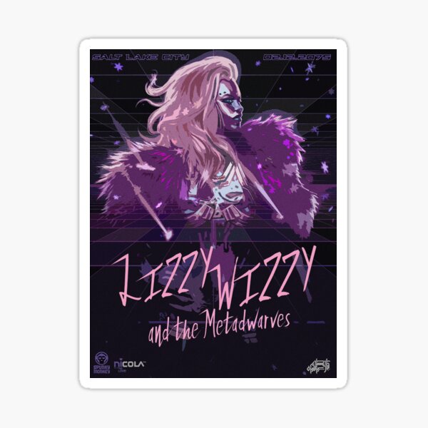 Item preview, Lizzy Wizzy Poster designed and sold by Anaksarxos.